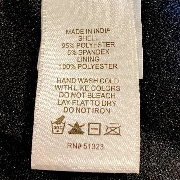 1.STATE Black Sequin Mini Dress Size 8 NWT Party Holiday Cocktail Glam - Picture 13 of 13